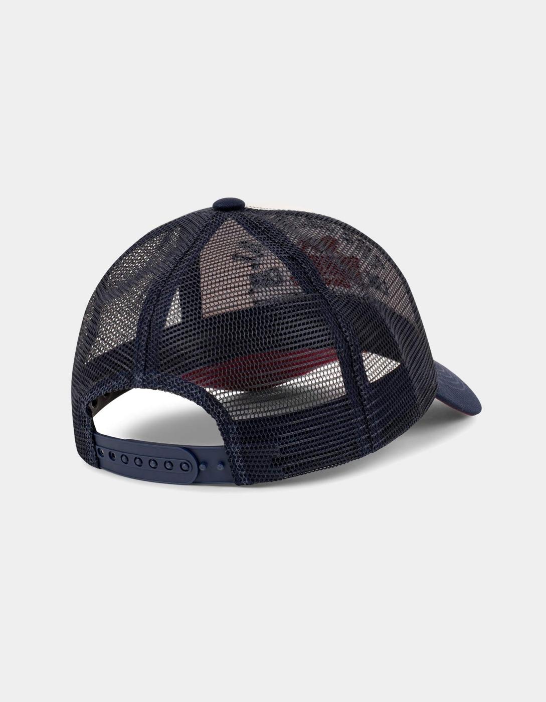 Gorra LONSDALE LARNE - Ecru/Dark Red/Dark Navy