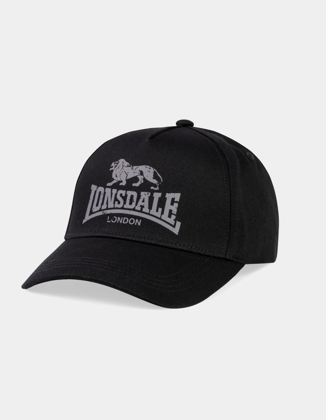 Gorra LONSDALE NORBURY - Black/Grey