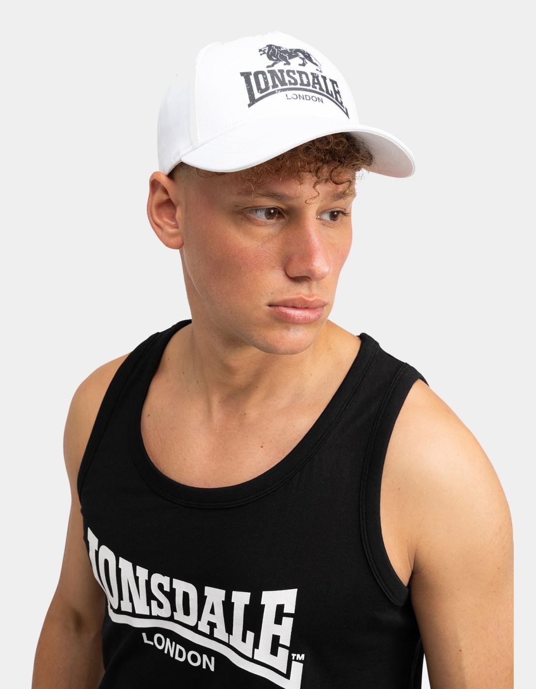 Gorra LONSDALE NORBURY - White/Black