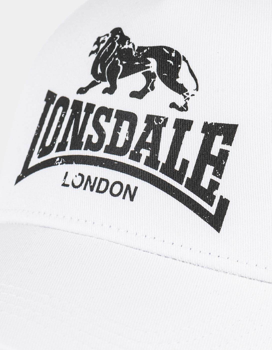 Gorra LONSDALE NORBURY - White/Black