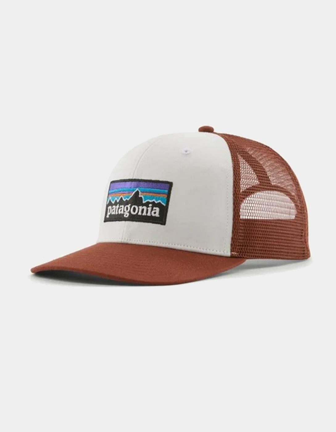 Gorra P-6 LOGO TRUCKER - White/Rusty Red