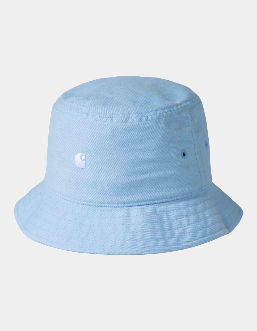 Gorro CARHARTT WIP MADISON LOGO BUCKET - Air Sky/White