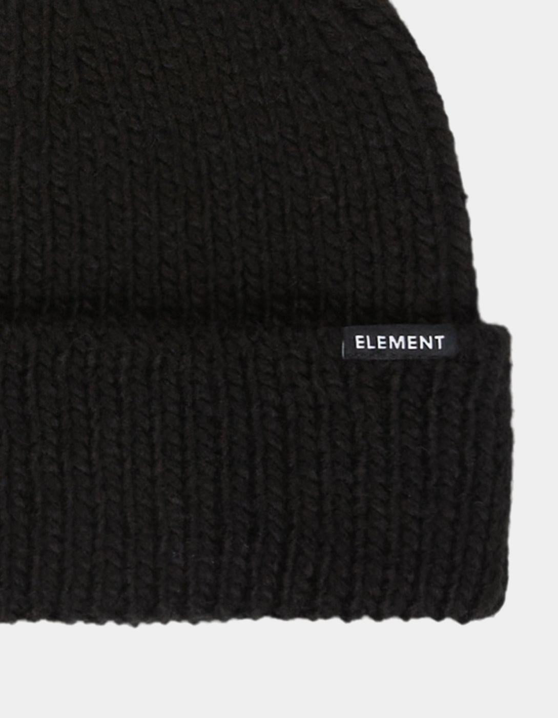 Gorro ELEMENT MID HEAVY KNIT  - Faded Black