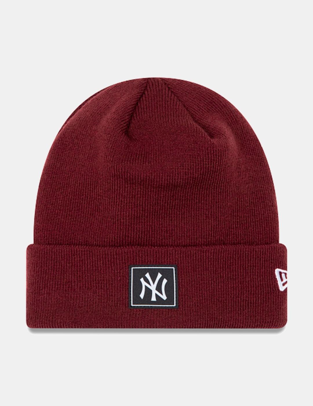 Gorro NEW ERA TEAM CUFF NY YANKEES - Burgundy