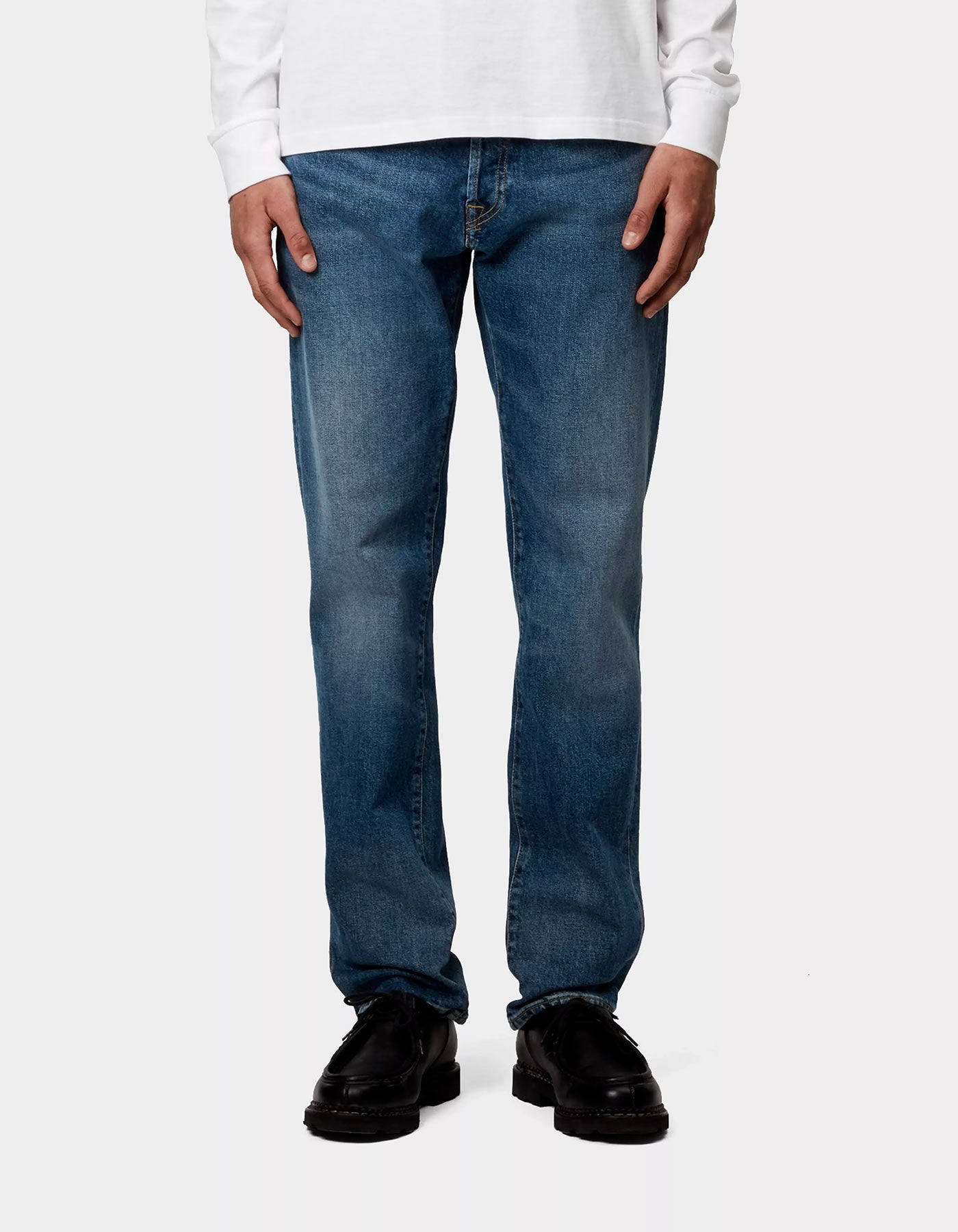 Pantalón KLONDIKE - Blue Mid Used Wash