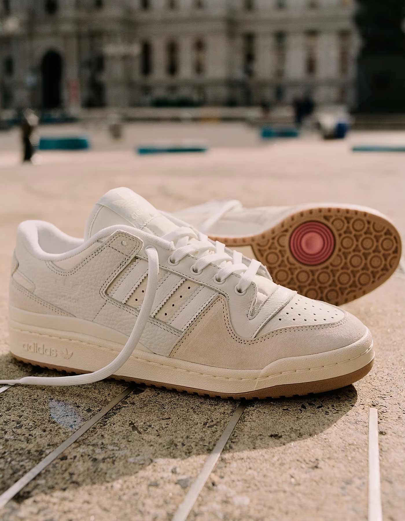 Zapatillas ADIDAS SKATE FORUM 84 LOW ADV - White/White/White