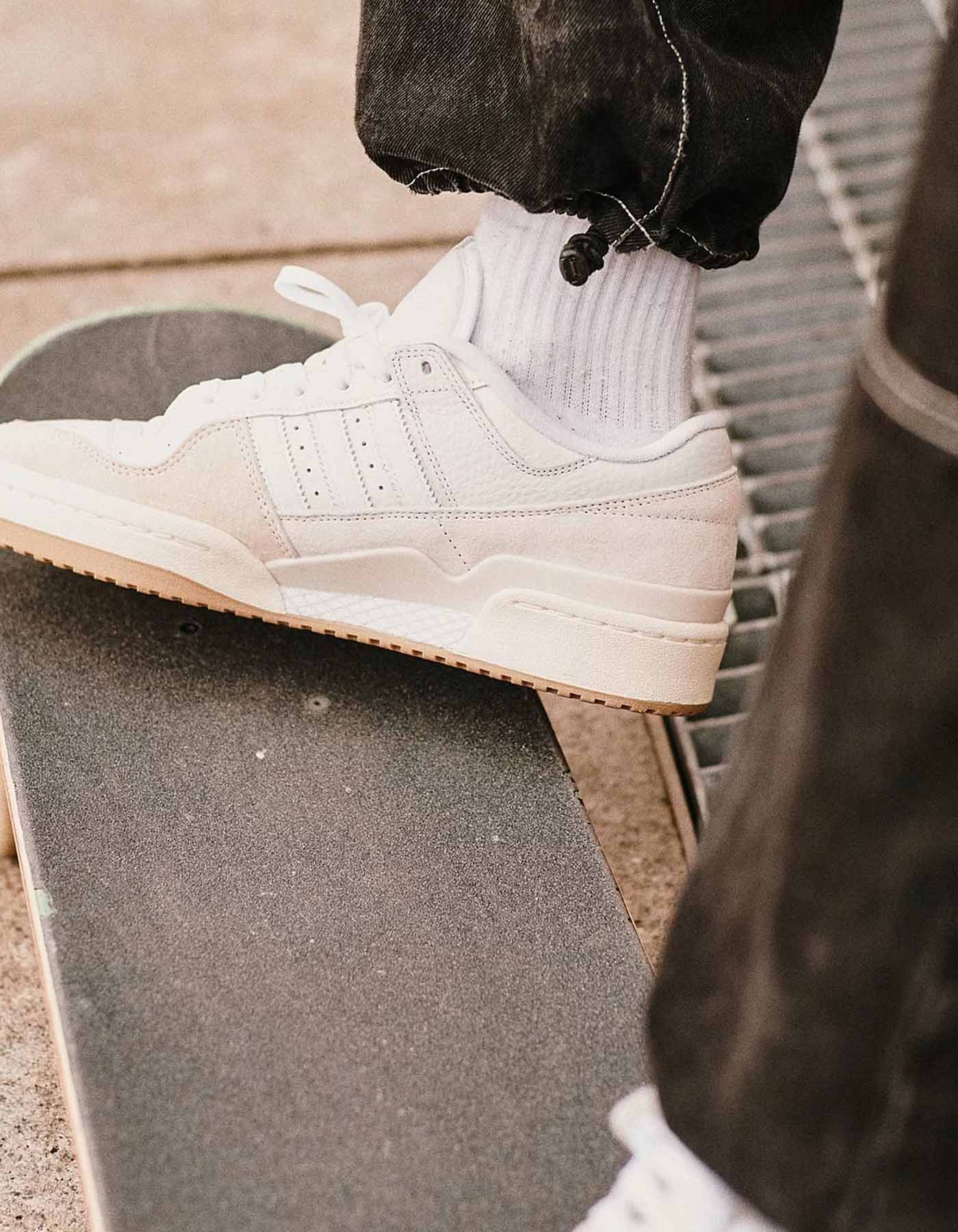Zapatillas ADIDAS SKATE FORUM 84 LOW ADV - White/White/White