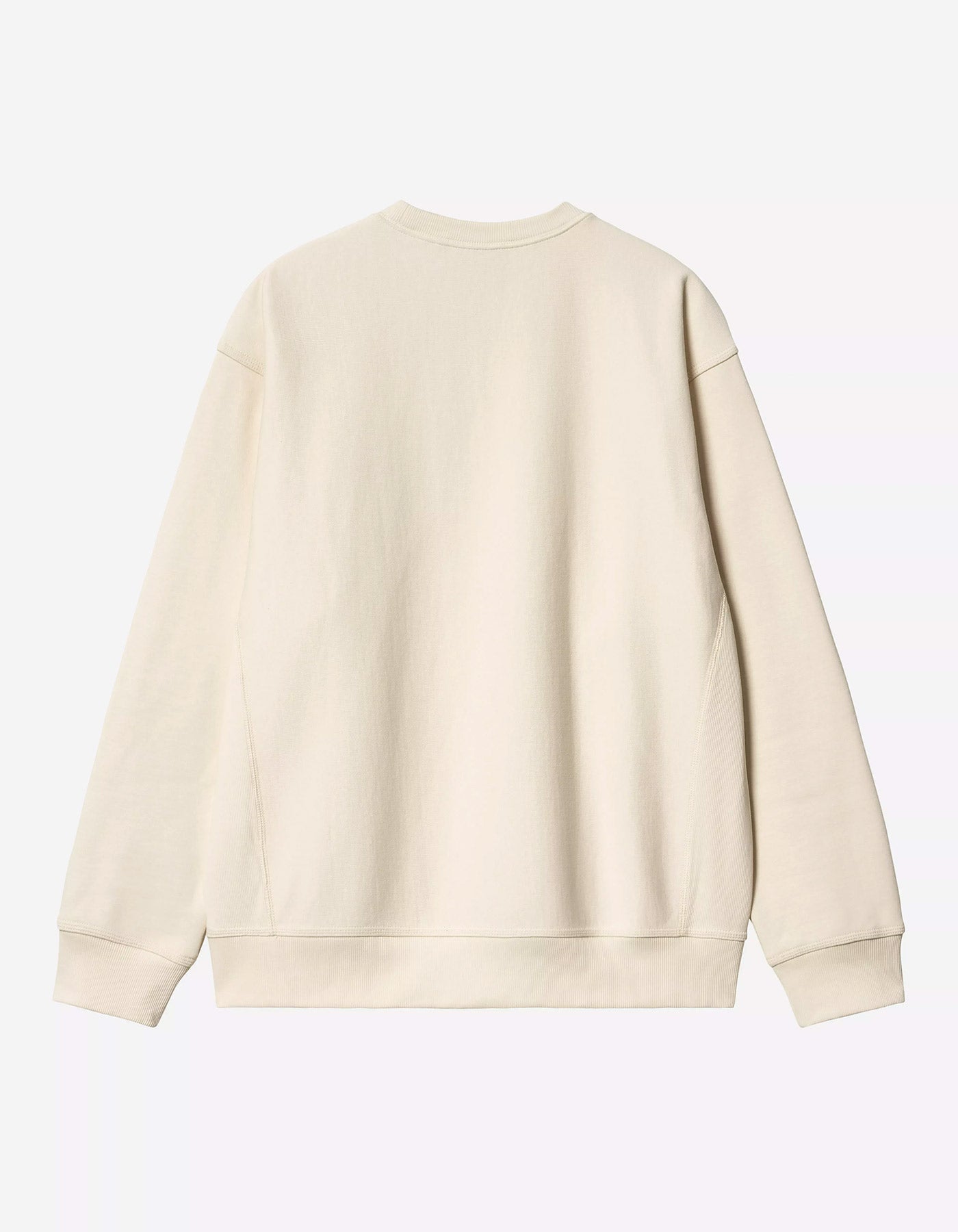 Sudadera Crew AMERICAN SCRIPT - Natural