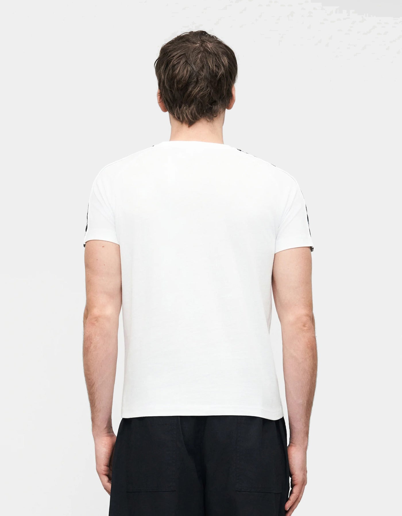 Camiseta Kappa COEN SLIM - Blanco Negro