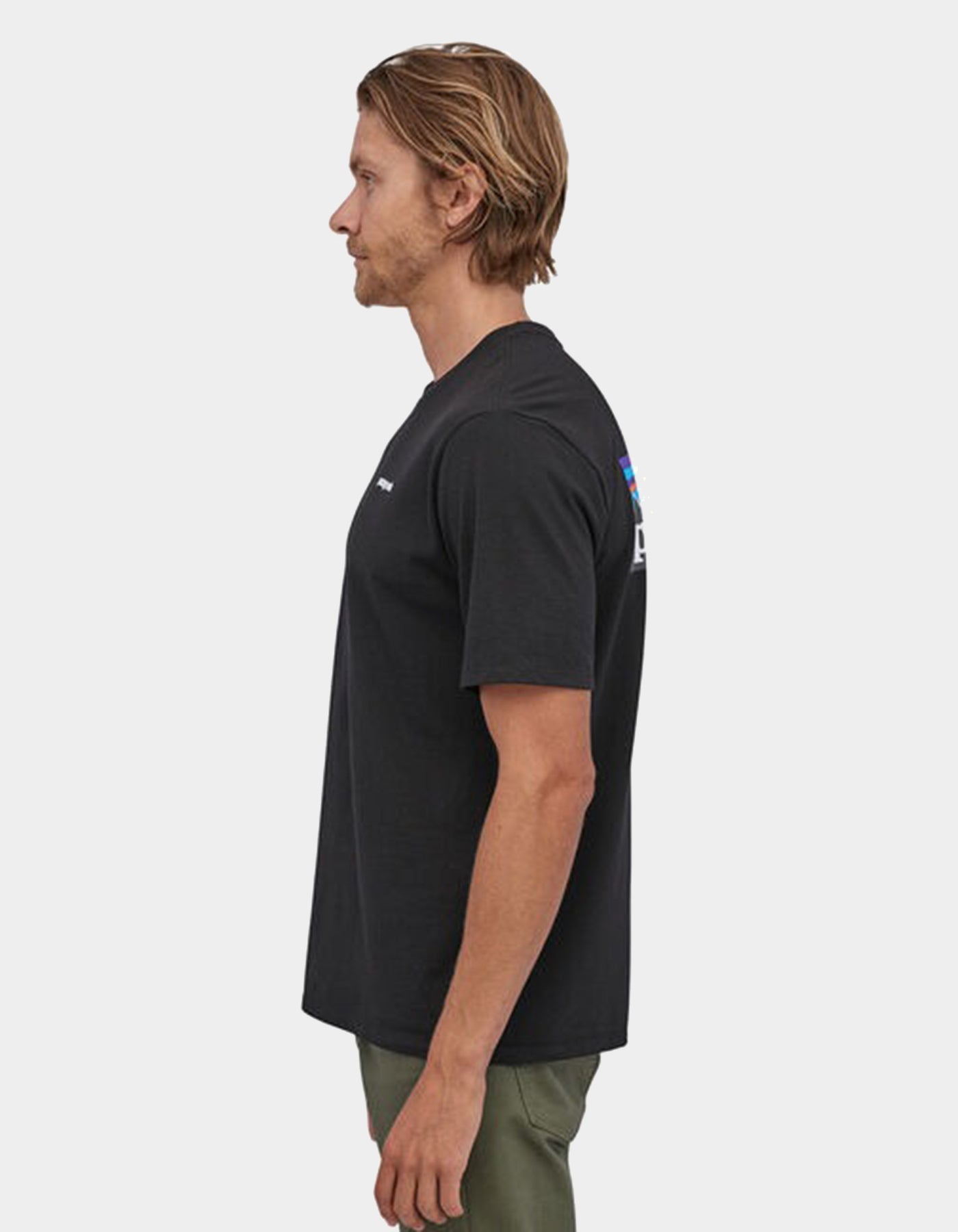 Camiseta PATAGONIA P-6 LOGO RESPONSIBILI - Black