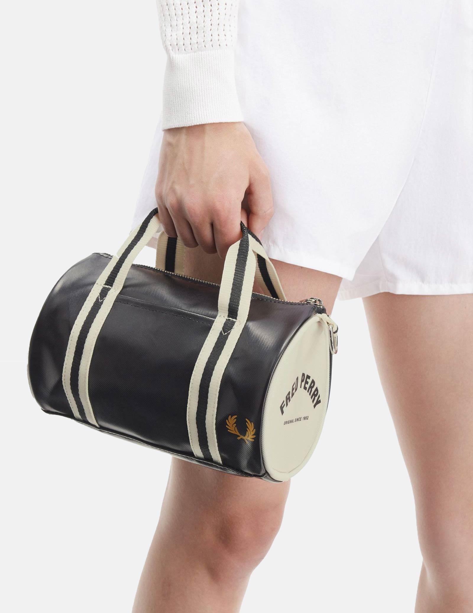 Bolsa FRED PERRY L9256 - Black/Ecru