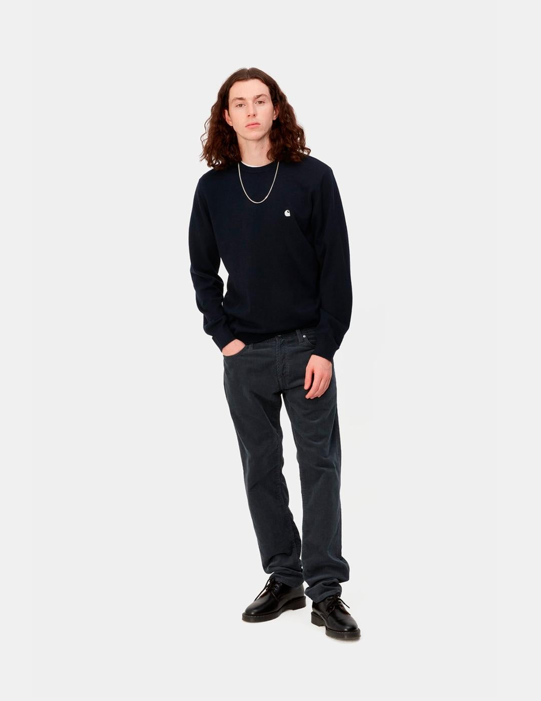 Jersey CARHARTT WIP MADISON - Dark Navy/Wax
