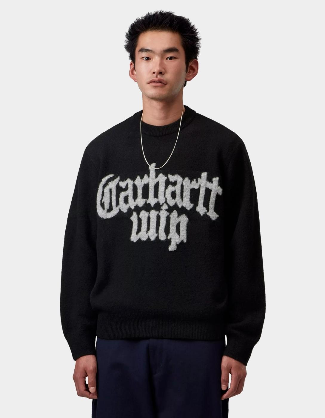 Jersey CARHARTT WIP BLACKLETTER - Black