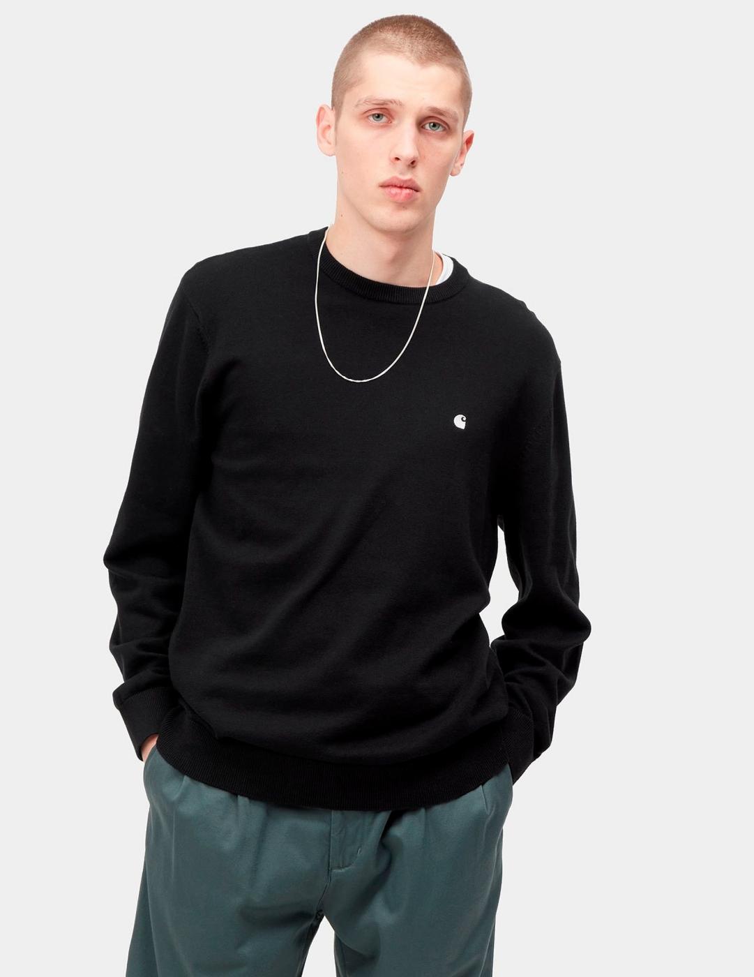 Jersey CARHARTT WIP MADISON - Black / Wax