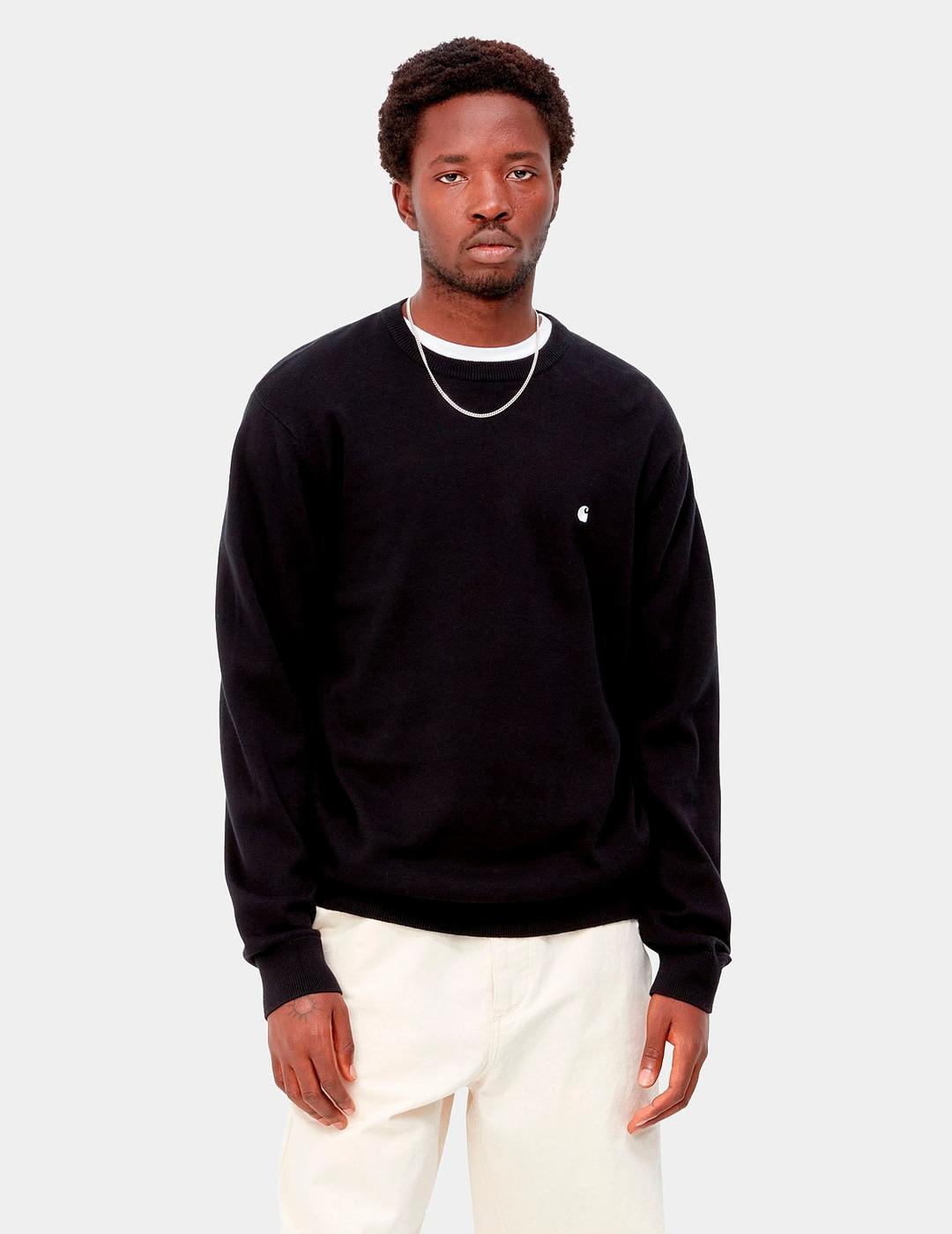 Jersey CARHARTT WIP MADISON - Black / White