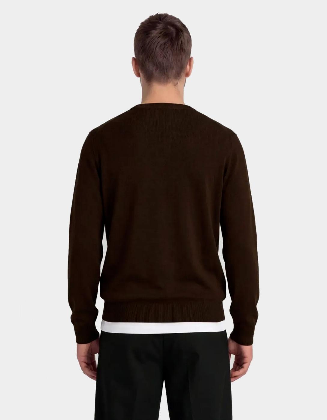 Jersey LYLE&SCOTT KN2110VC - Ebony