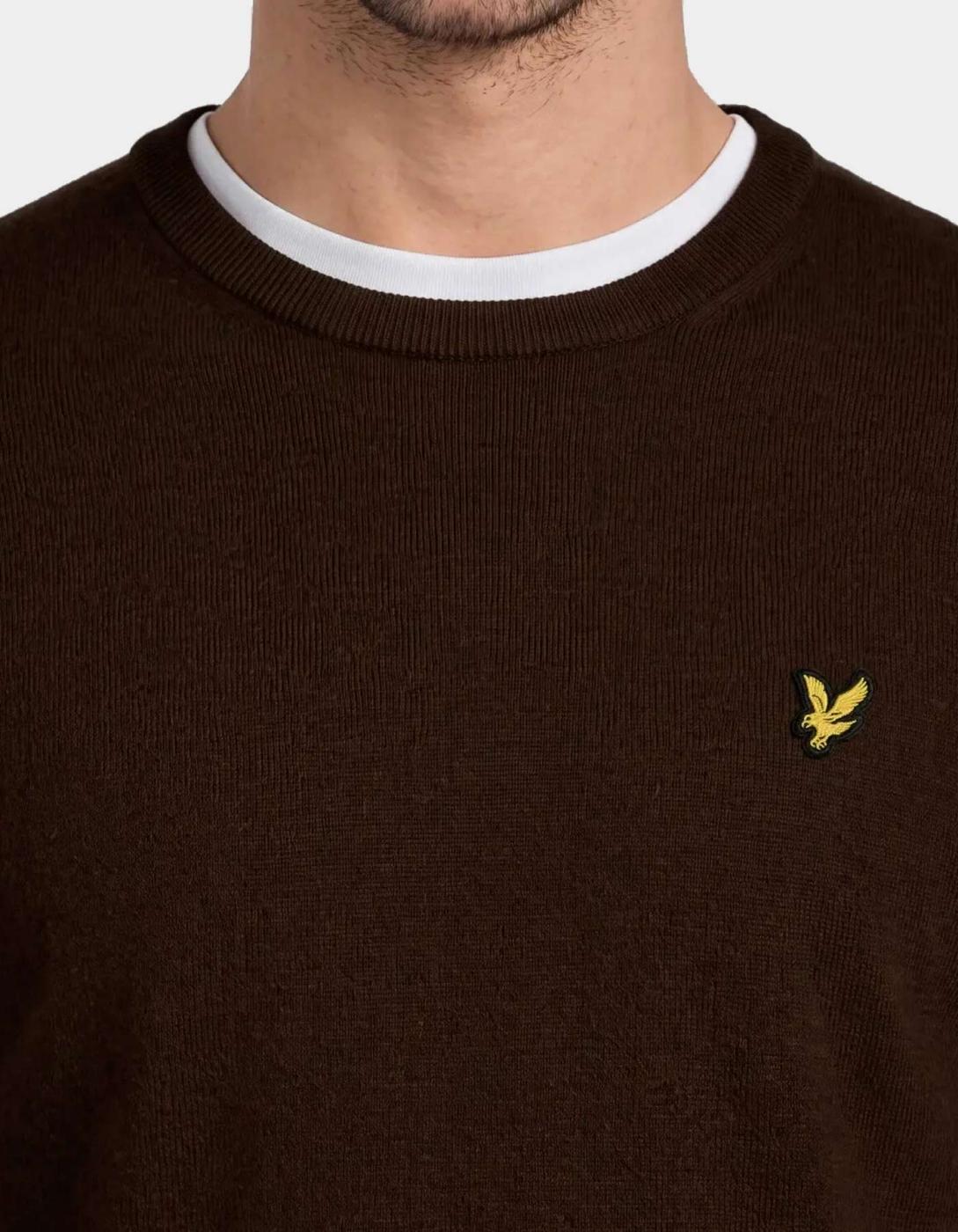 Jersey LYLE&SCOTT KN2110VC - Ebony