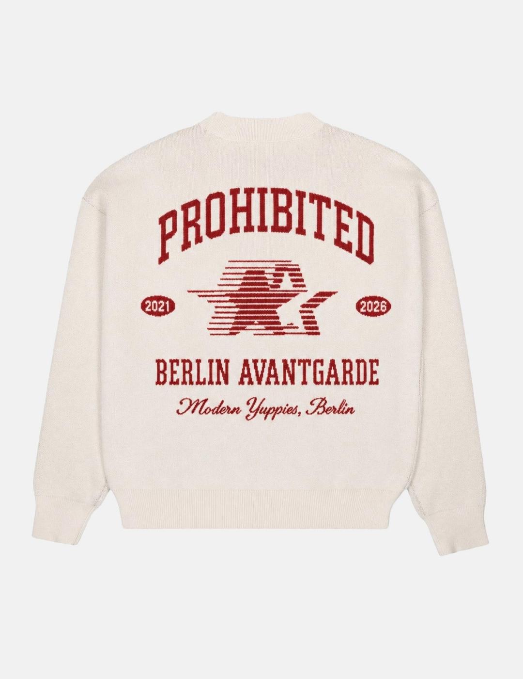 Jersey PROHIBITED AVANTGARDE - Cream