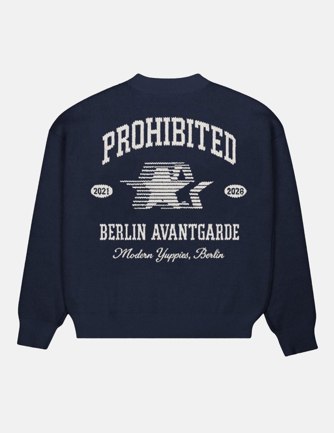 Jersey PROHIBITED AVANTGARDE - Navy