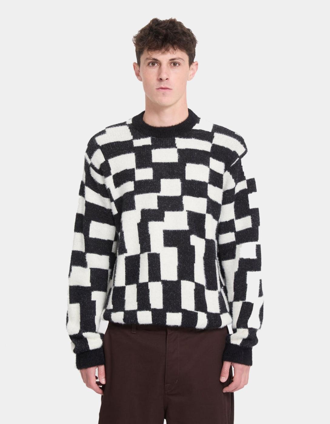 Jersey VOLCOM FA CARRAU CHECK - Black