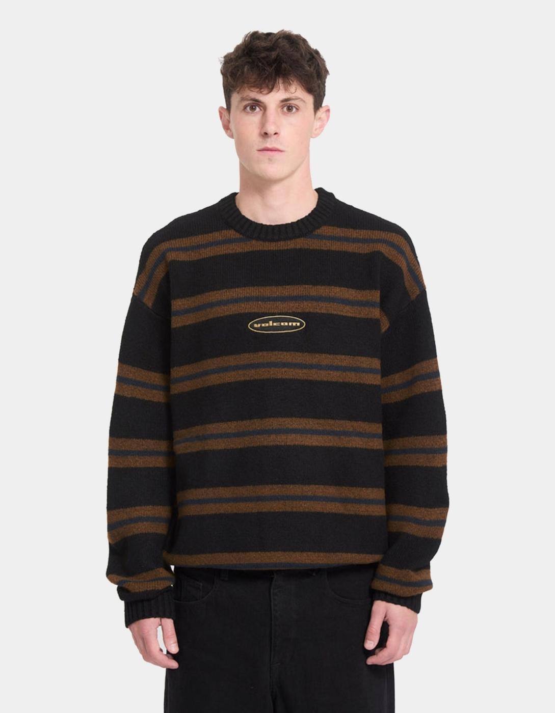 Jersey VOLCOM STRIPERSTAND - Black
