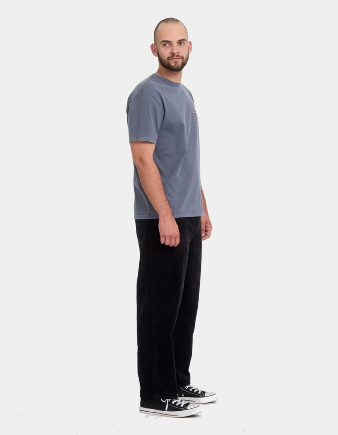 Pantalón BILLOW TAPERED CORD - Black