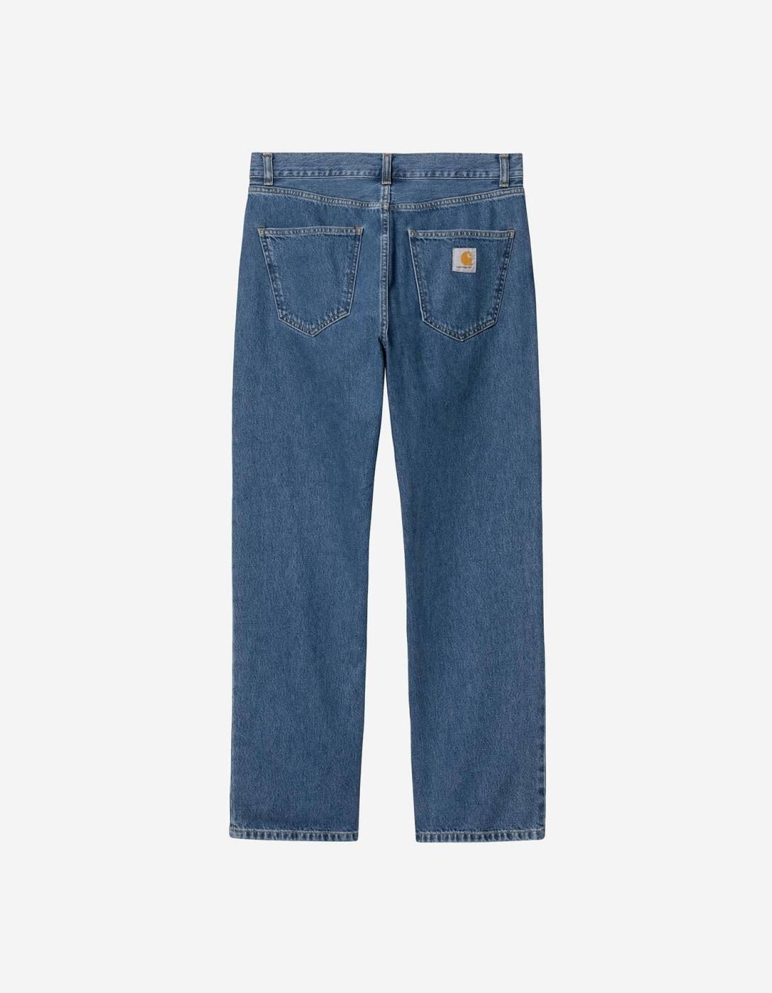 Pantalón CARHARTT WIP  NOLAN - Blue Heavy Stone