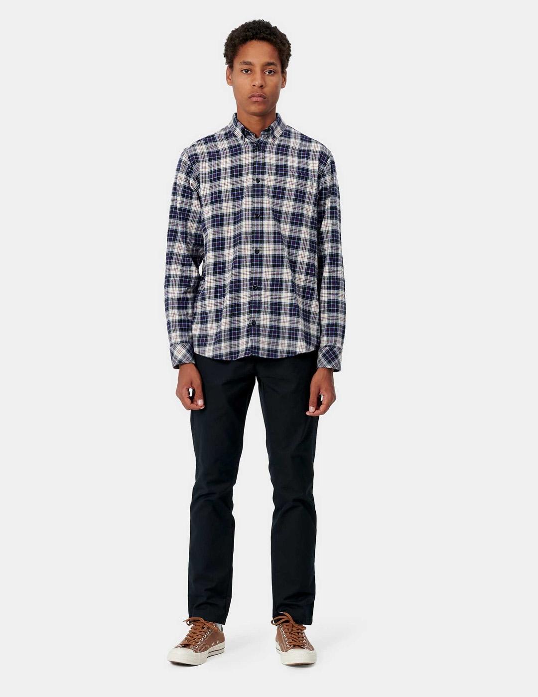 Pantalón Carhartt WIP  SID - Black Rinsed