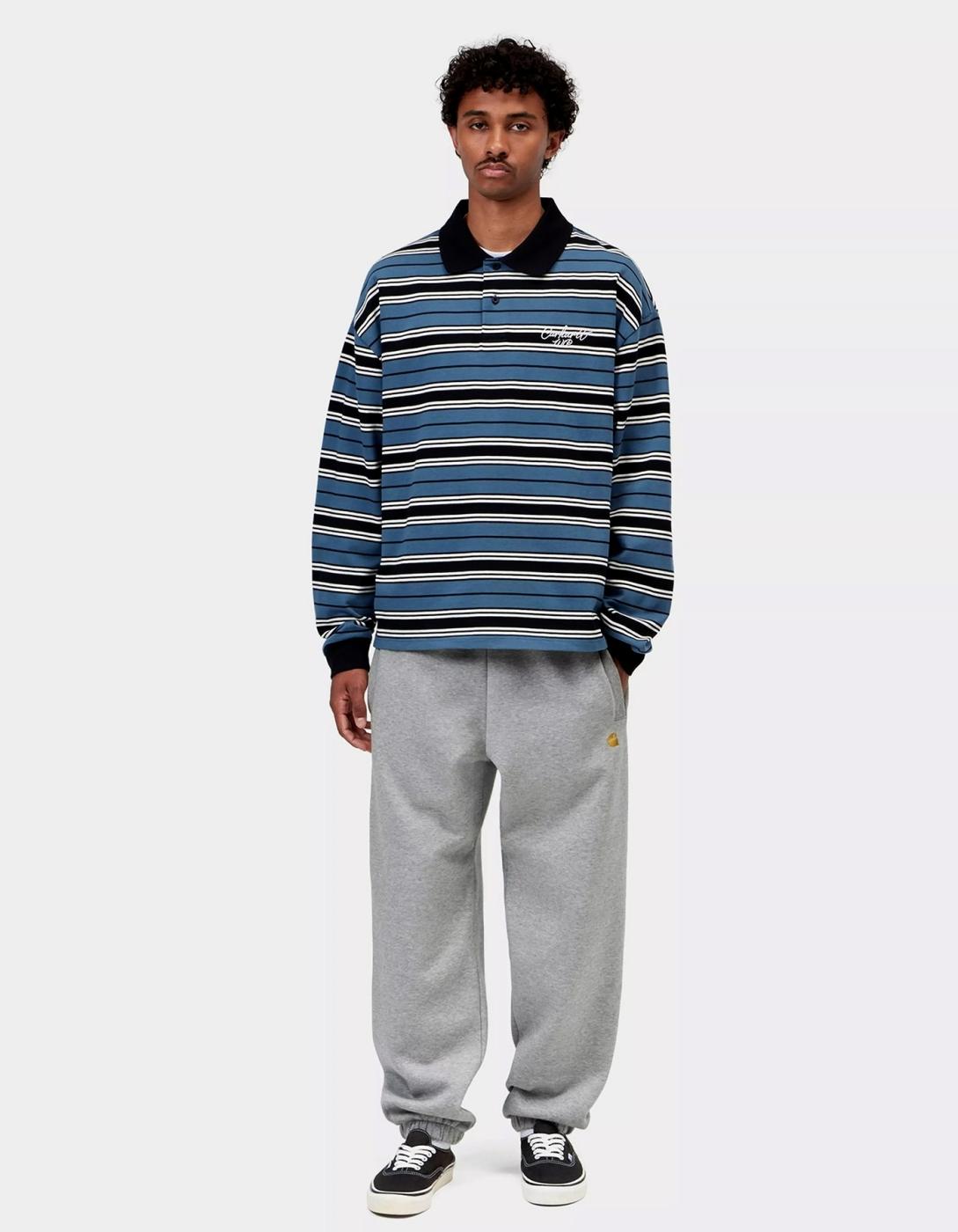 Pantalón Chándal CHASE SWEAT - Grey Heather / Gold