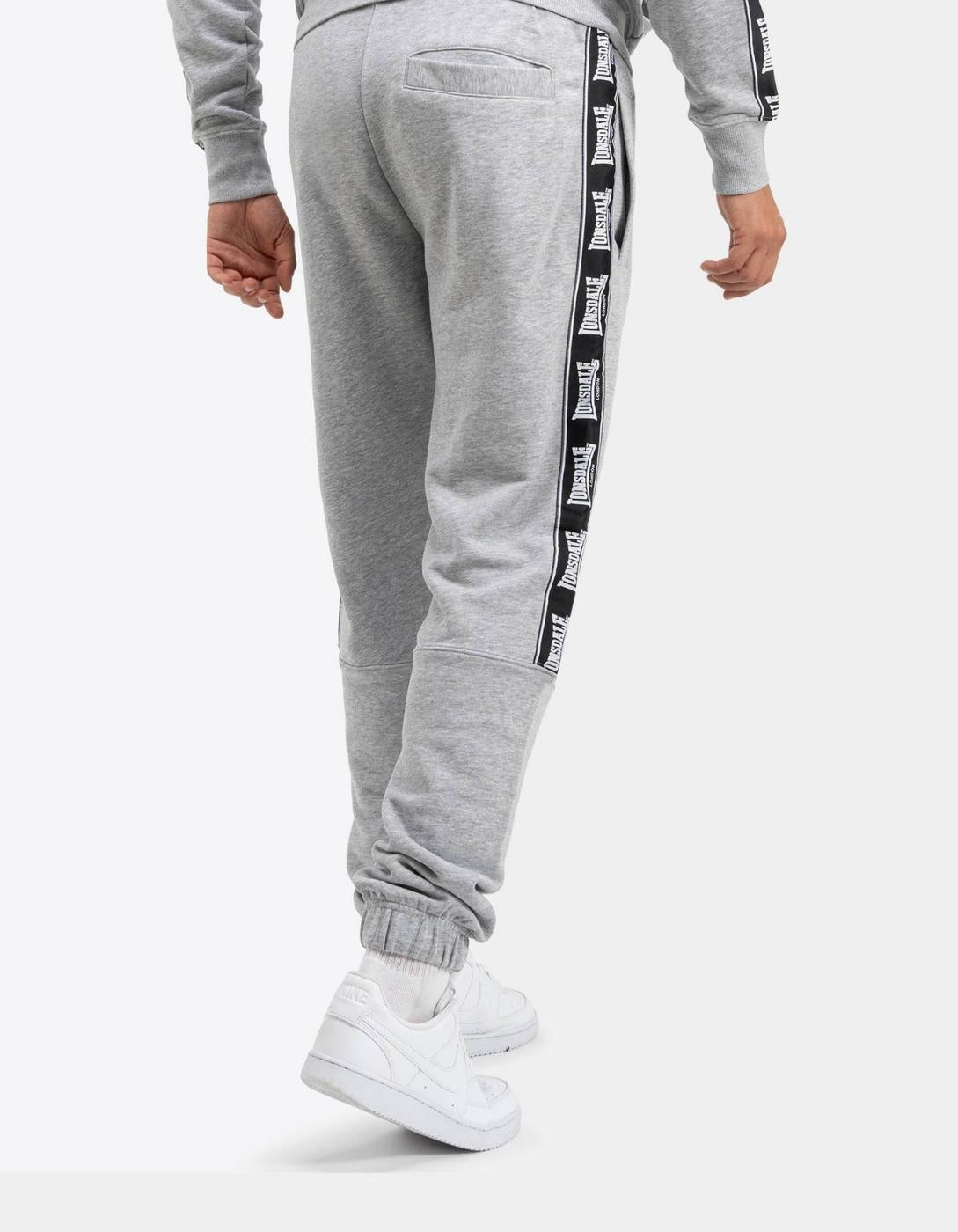 Pantalón Chándal LONSDALE GRUTNESS - Marl Grey/Black/White