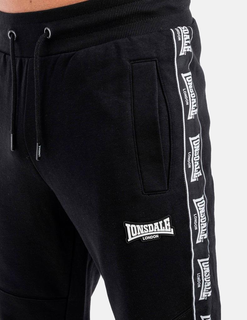 Pantalón Chándal LONSDALE TENSTON - Black/White