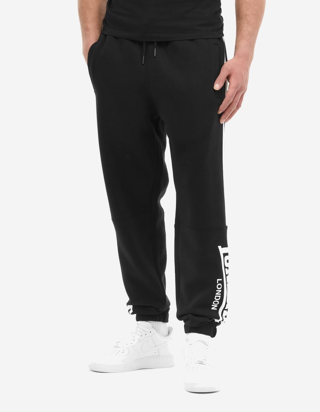 Pantalón Chándal THROPTON - Black/White