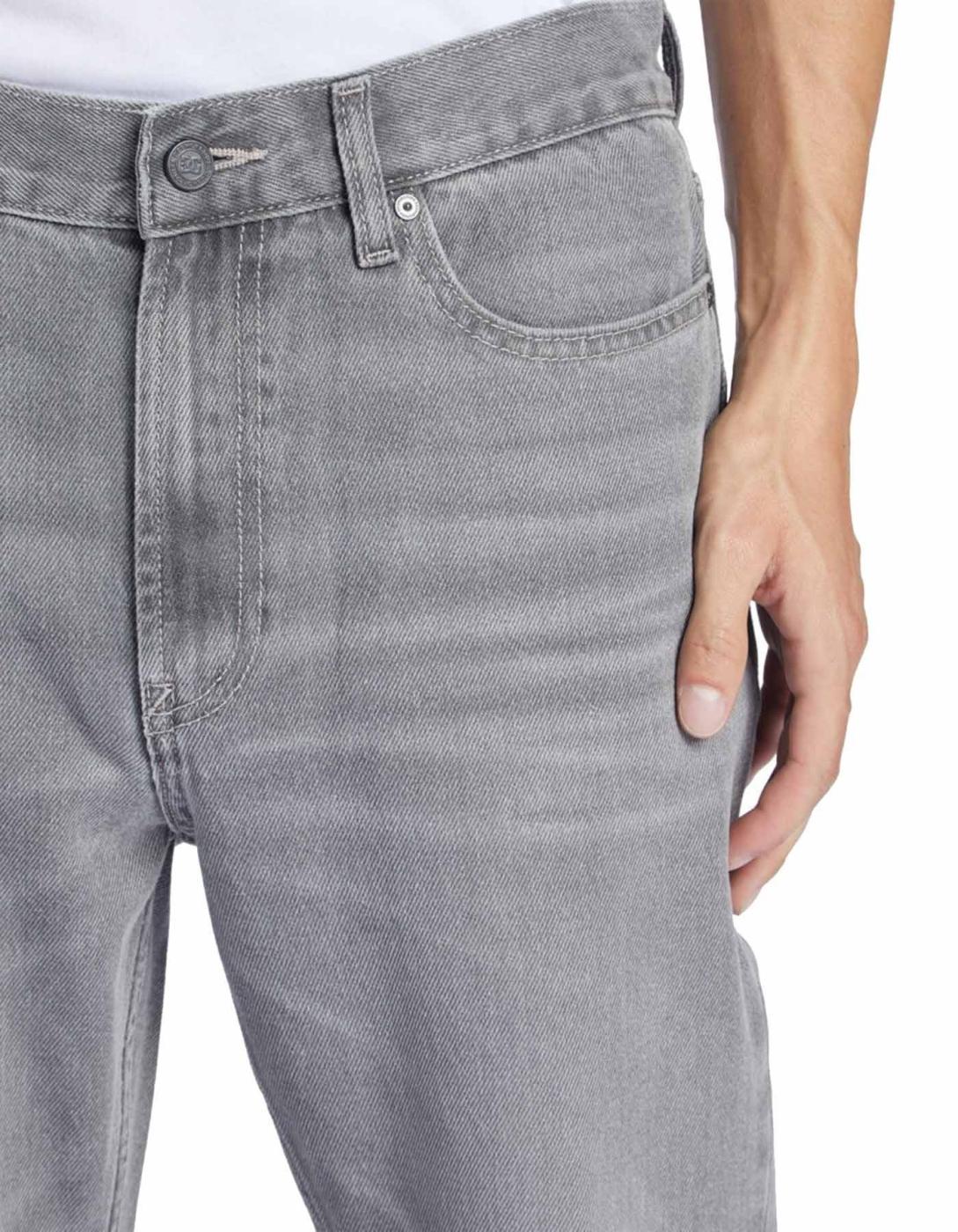 Pantalón DCSHOES WORKER STRAIGHT - Grey Wash