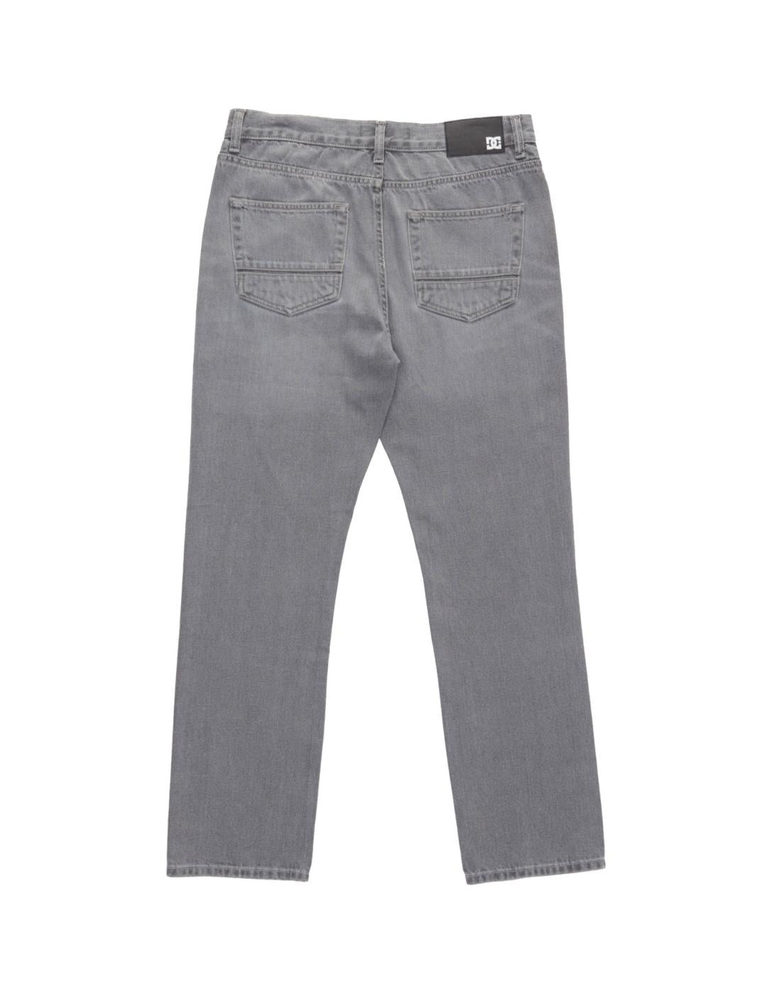 Pantalón DCSHOES WORKER STRAIGHT - Grey Wash