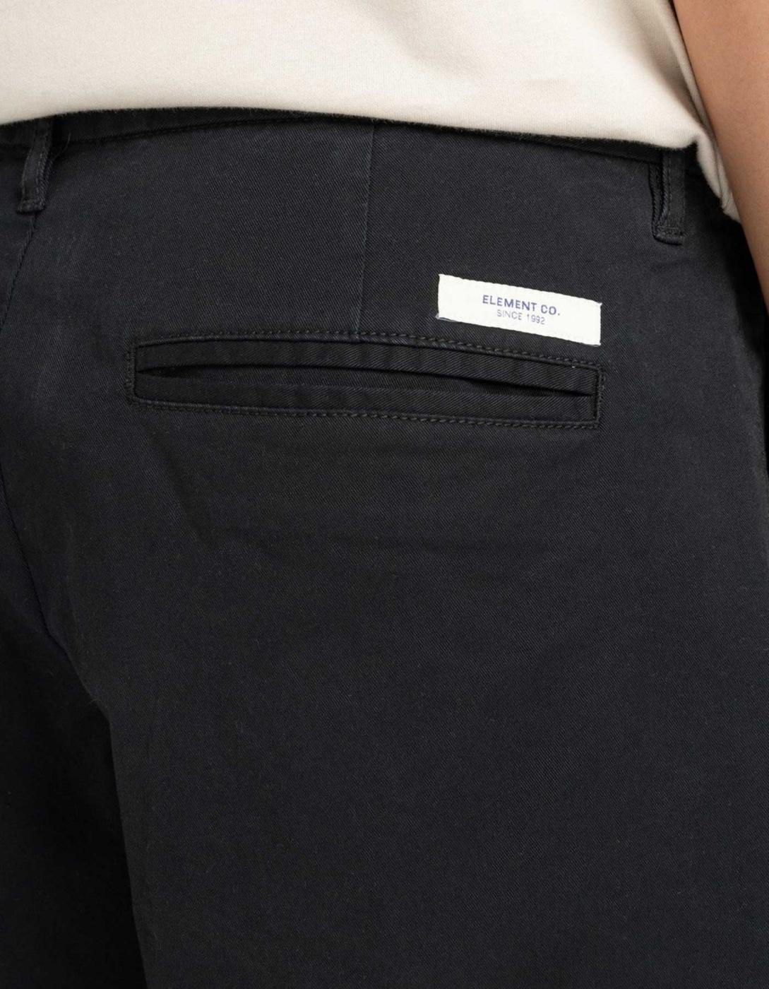 Pantalón ELEMENT REGULAR CHINO - Faded Black
