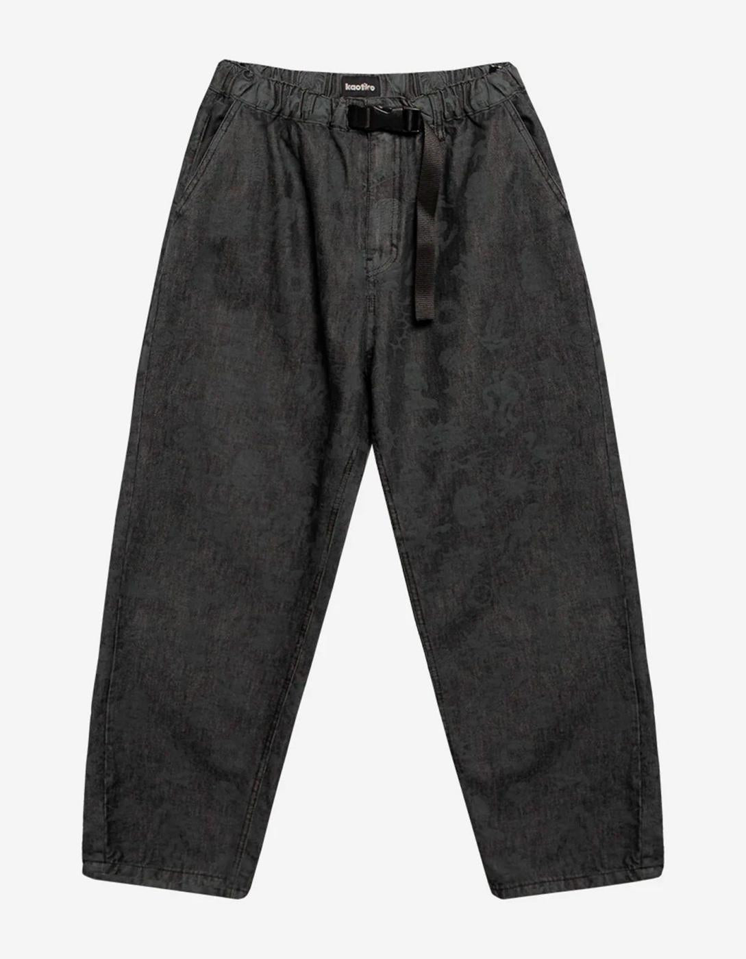 Pantalón KAOTIKO BELT TRANCE - Black