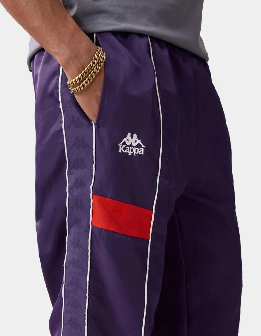 Pantalón KAPPA OSWIN - Violet Anil/Red Md Coral
