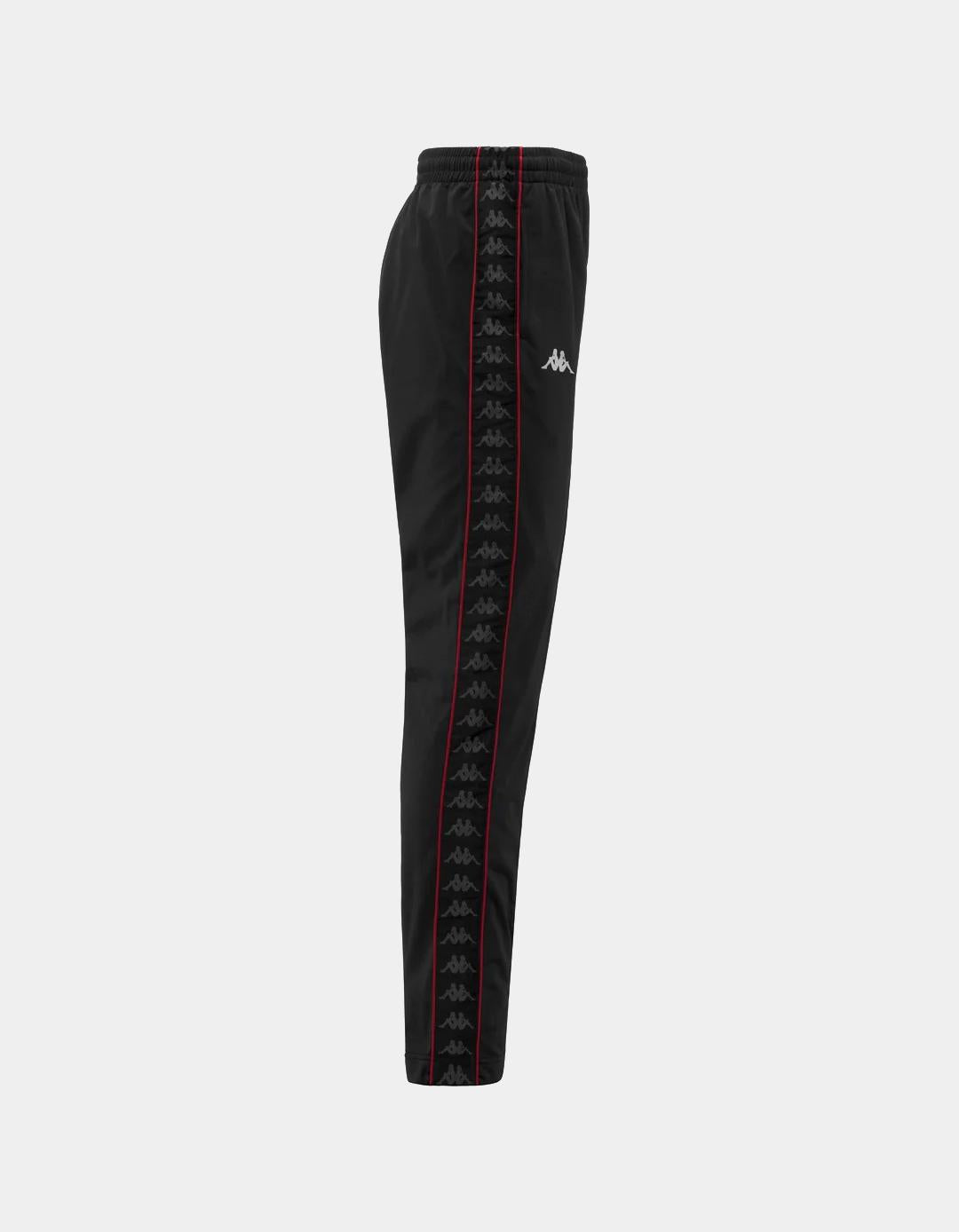 Pantalón KAPPA RASTORIA SLIM - Black/Red Racing/White