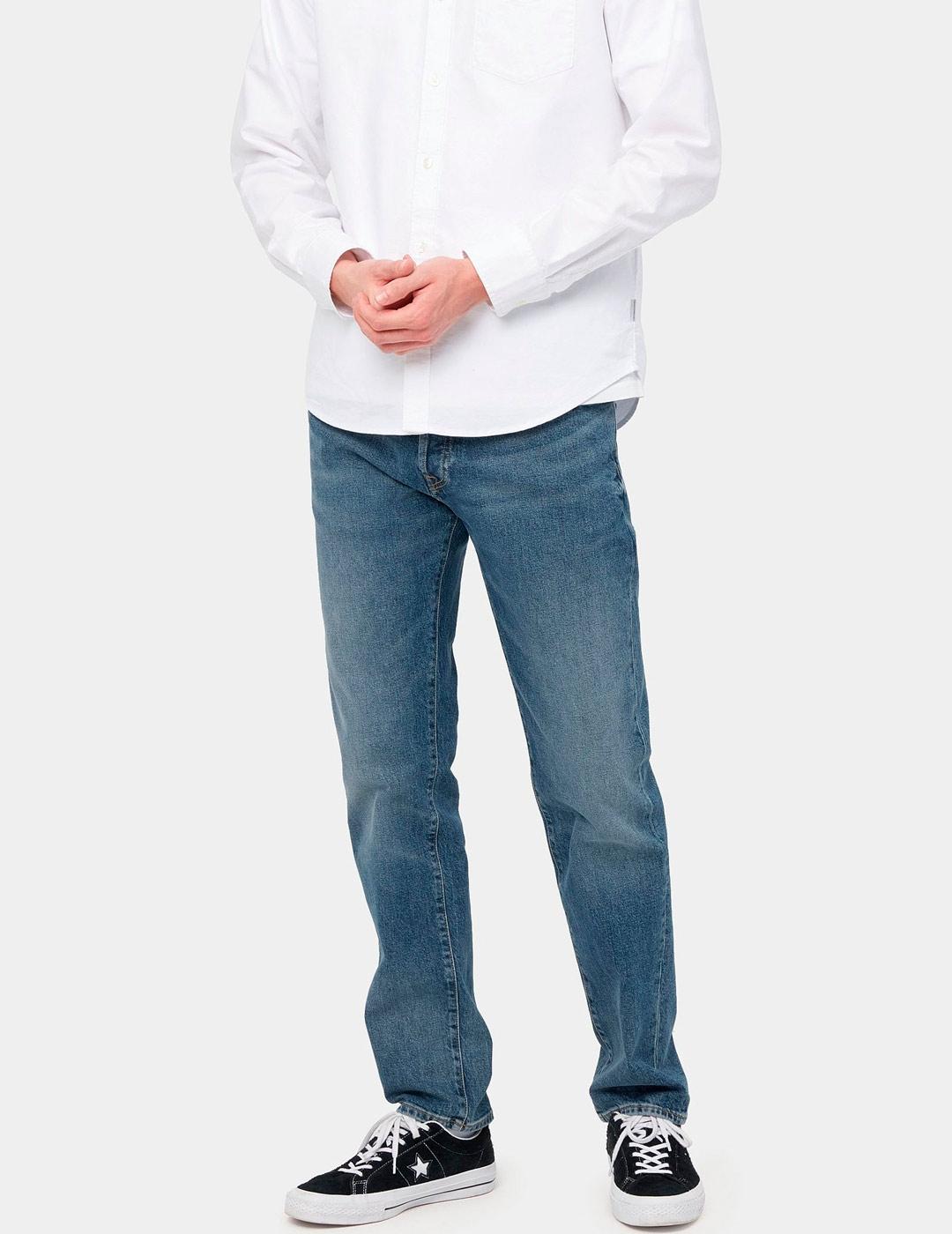 Pantalón KLONDIKE - Blue Mid Used Wash