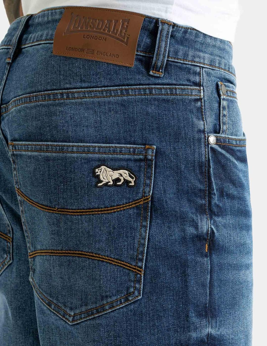 Pantalón LONSDALE STROMNESS - Stone Wash Bleached