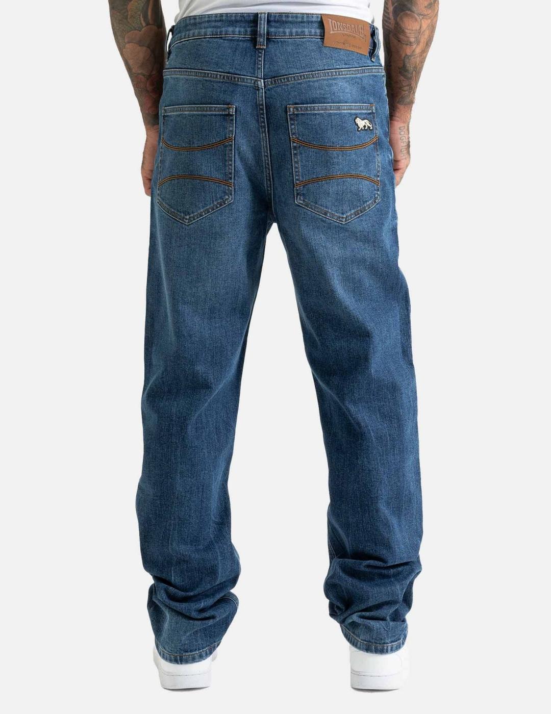 Pantalón LONSDALE STROMNESS - Stone Wash Bleached