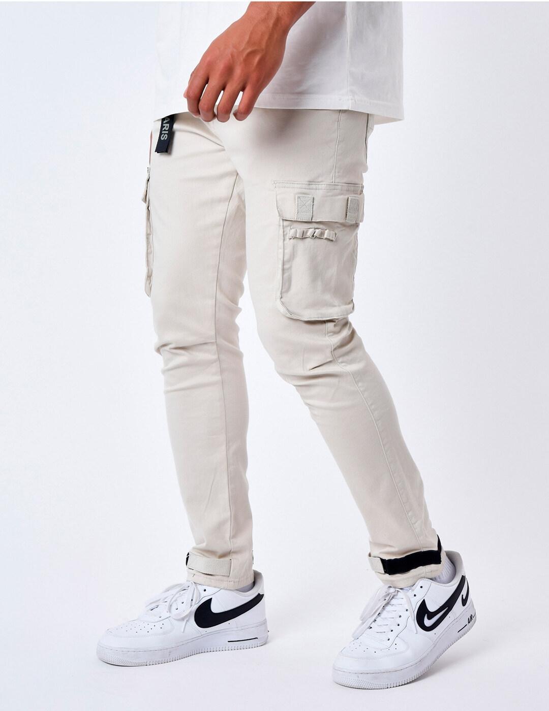 Pantalón PROJECT x PARIS 1990006 CARGO VELCRO - Beige
