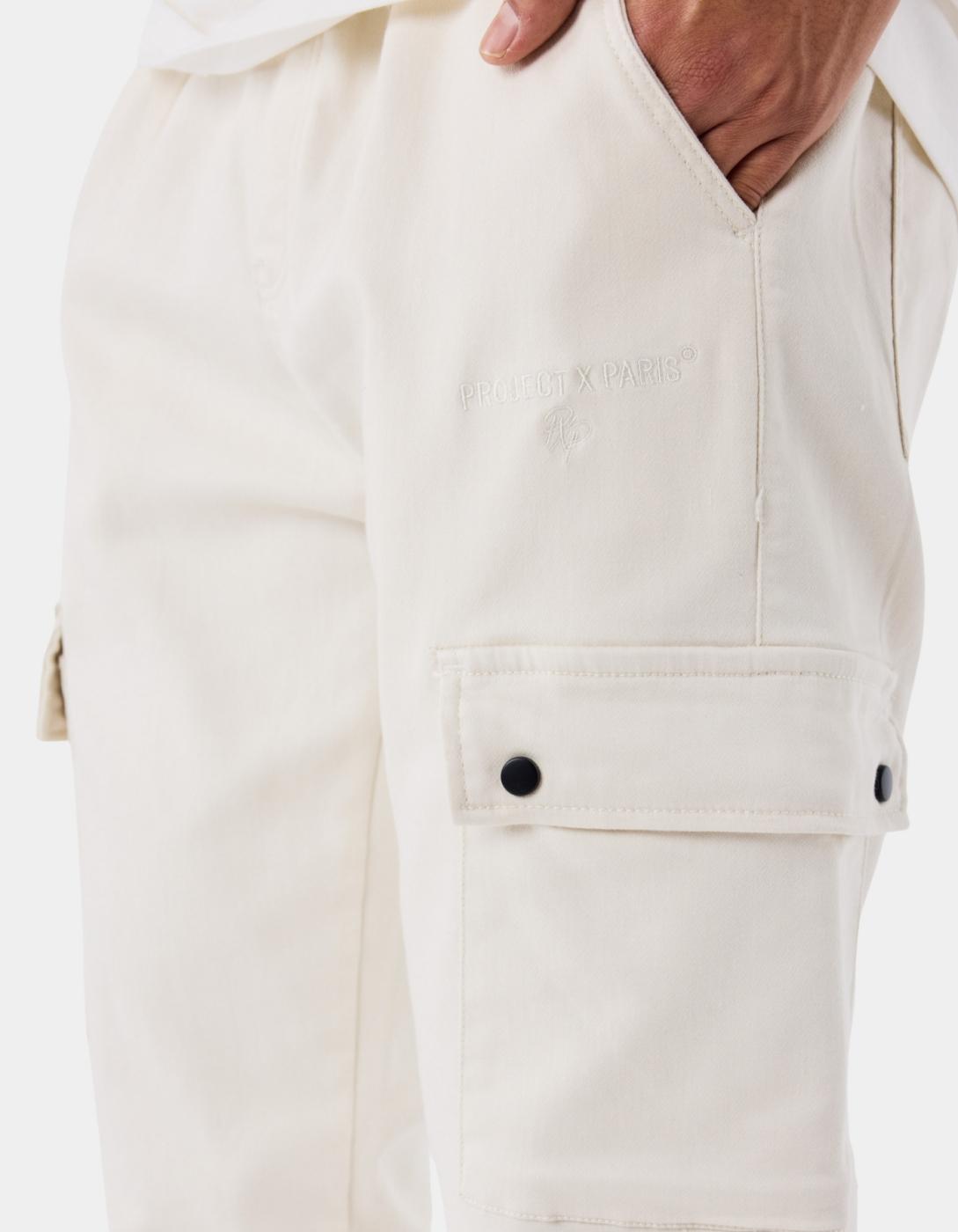 Pantalón PXP 2442019 CARGO - Marfil