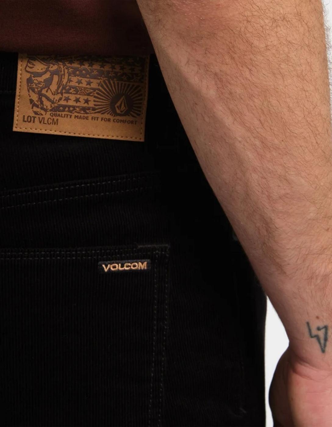 Pantalón SOLVER 5 POCKET CORD - Black