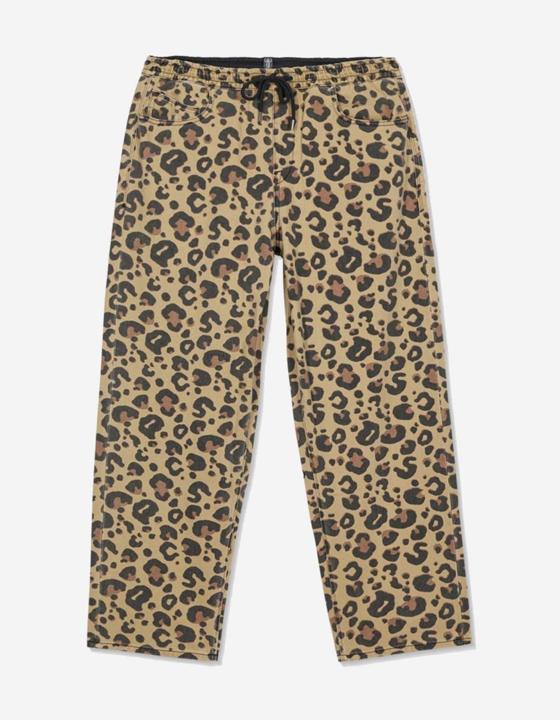 Pantalón VOLCOM FREAZY LOOSE EW DENIM - Cheetah