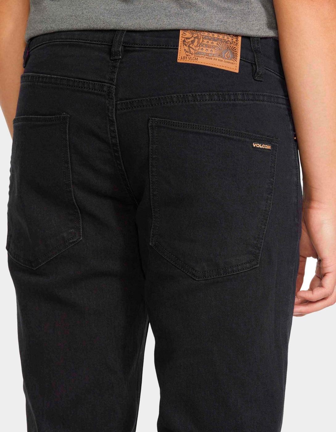 Pantalón VOLCOM SOLVER DENIM - Black Out
