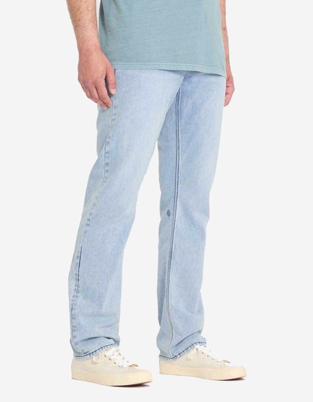 Pantalón VOLCOM SOLVER DENIM - Worn Light Blue