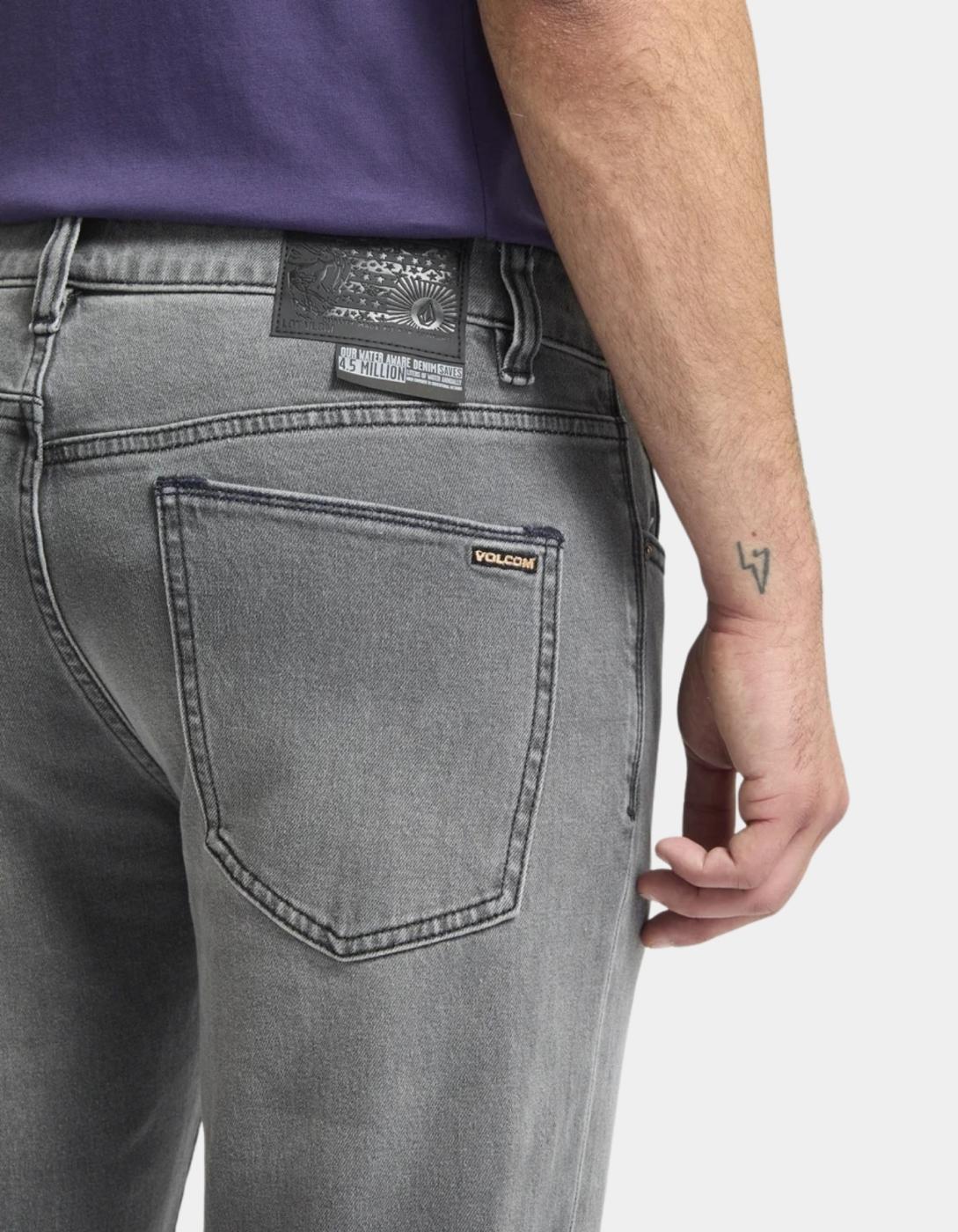 Pantalón VOLCOM VORTA DENIM - Concrete