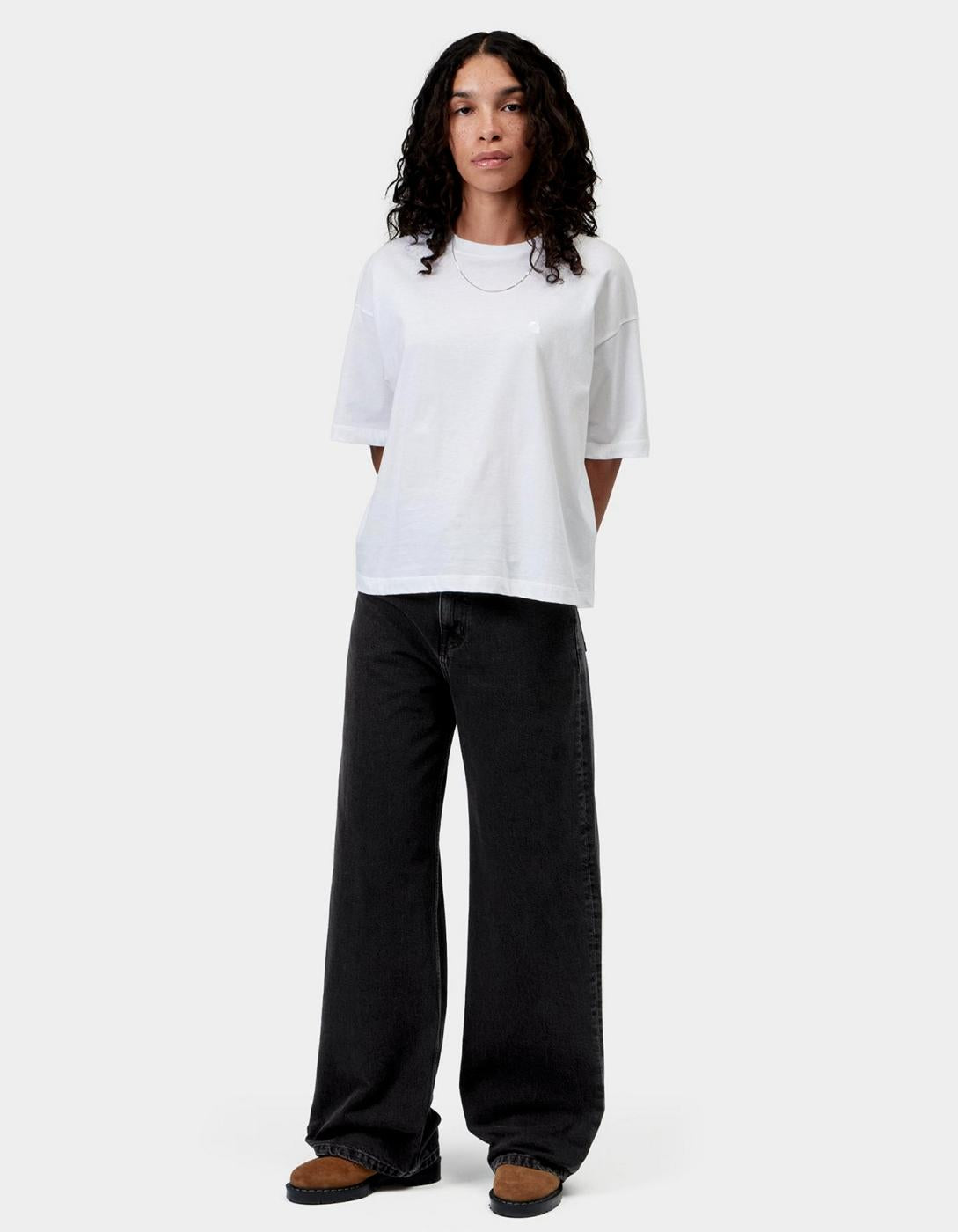 Pantalón  W' JANE - Black Heavy Stone Wash