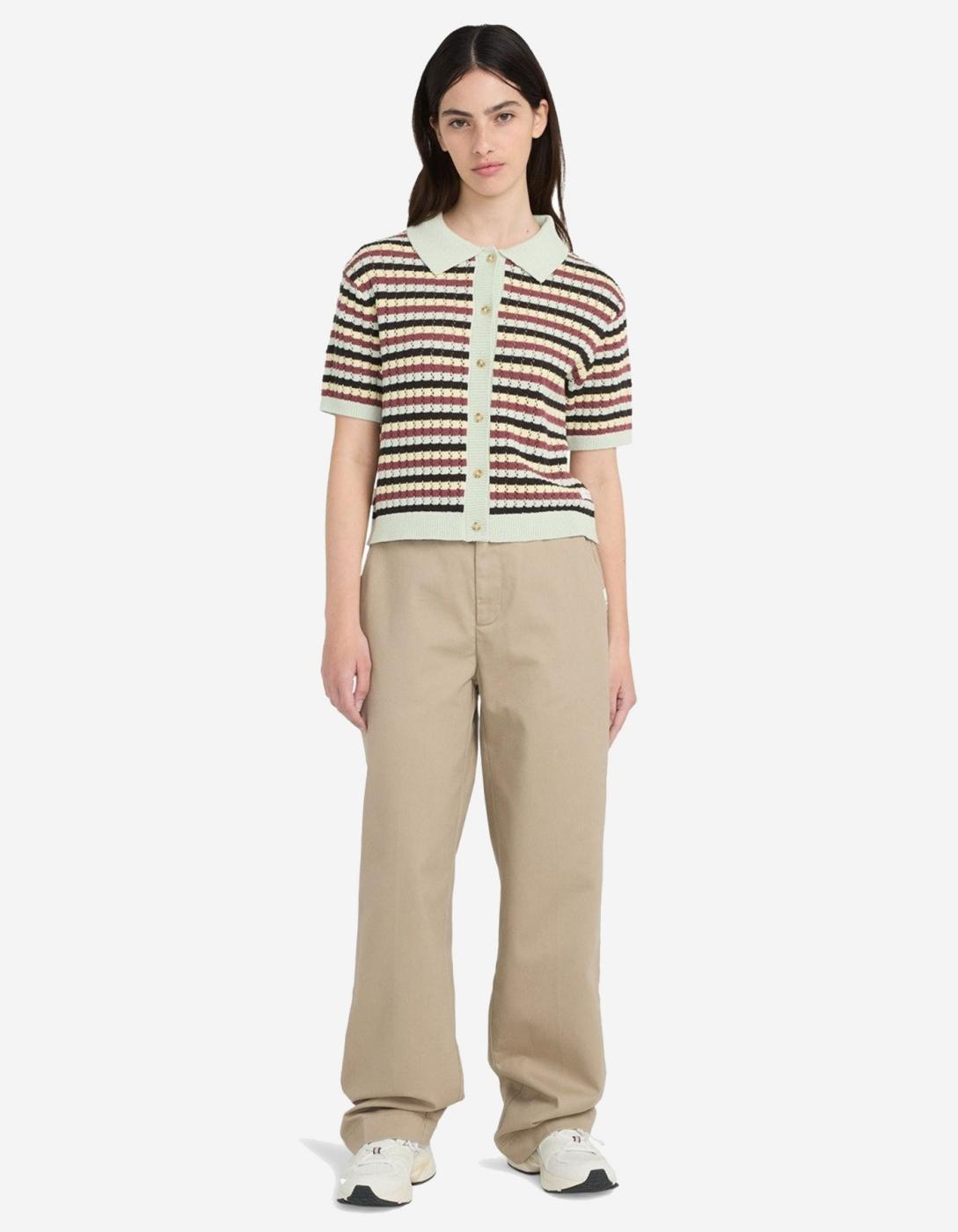 Polo ELEMENT CROCHET STRIPES - Tarmac